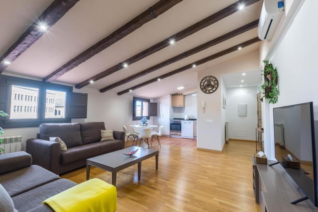 Palacio Descalzos -Atico 3B- Parking Incluido Tudela Zewnętrze zdjęcie